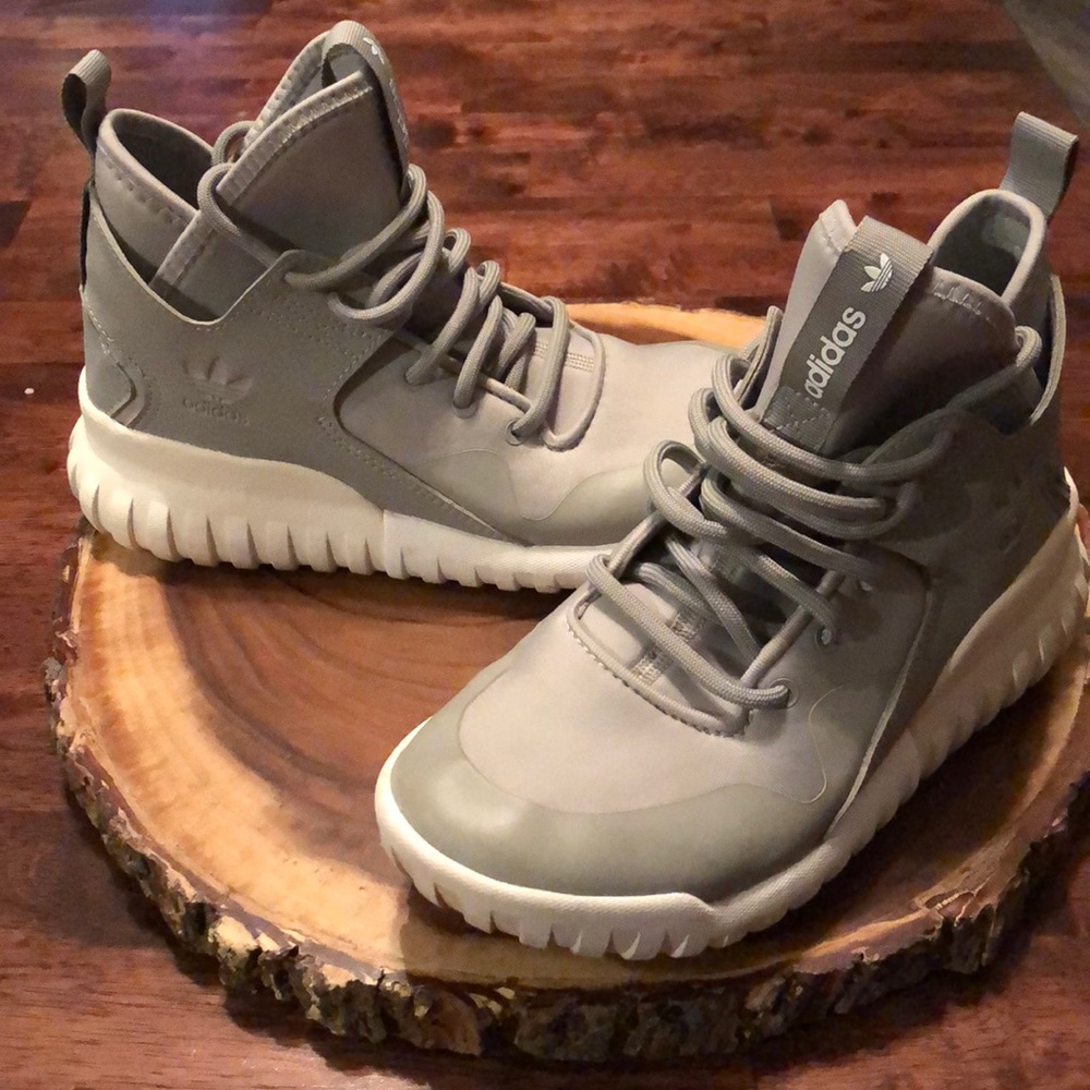 Adidas Tubular X Gray Sneakers Youth 4
